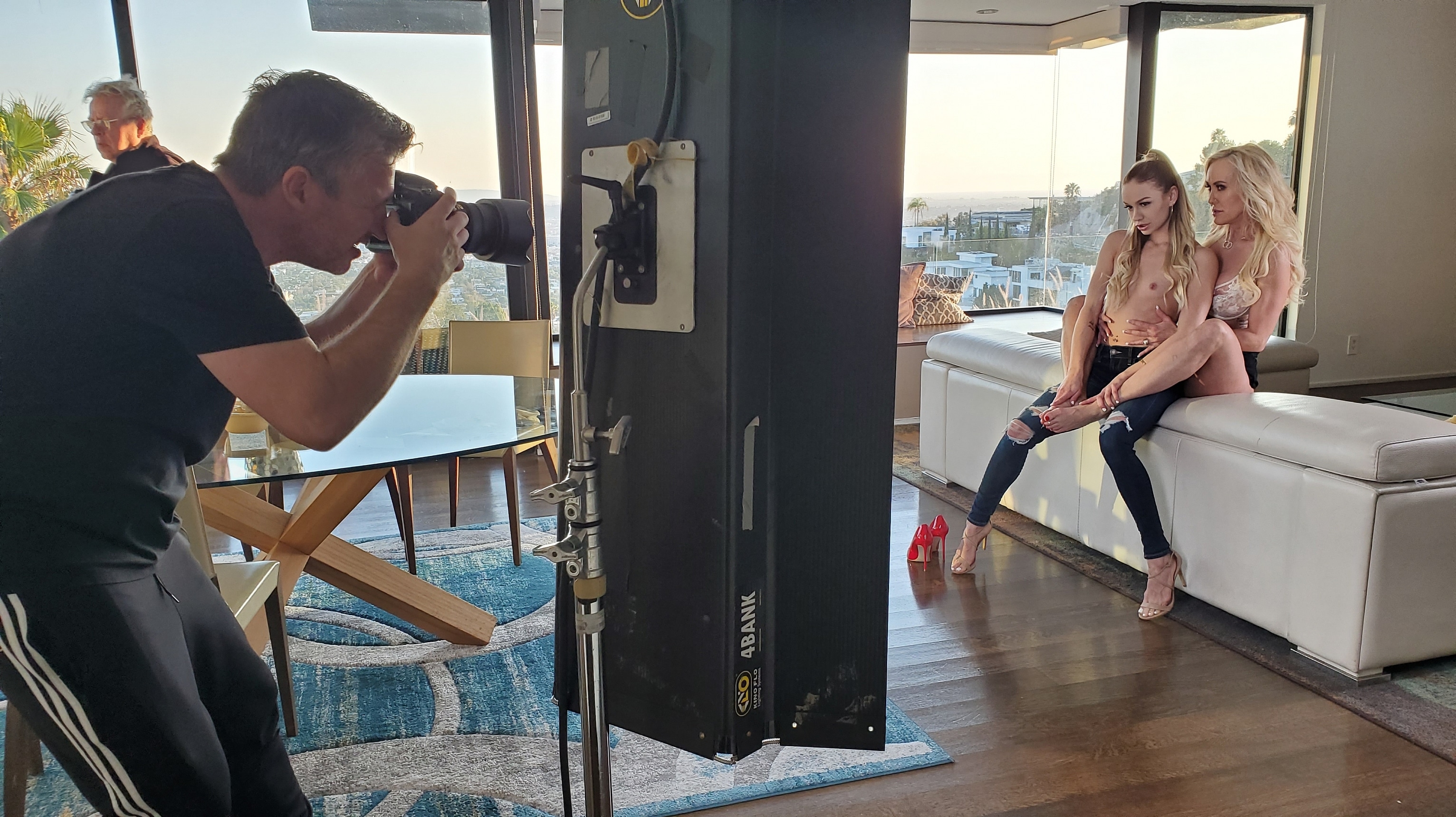 Brandi Love & Naomi Swann (Behind The Scenes)